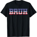 100% Cotton 4th of July Shirts for Kids Boys Bruh America USA Flag T-Shirt