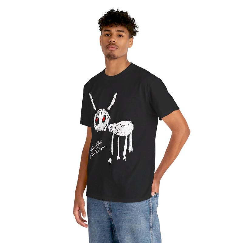 "For All The Dogs" Drake -" Heavy Blend™ Graphic T-Shirt Casual Classic Cotton Menswear Retro Top Vintage Comfy Day Smooth Tee Underwear Streetwear Tshirt Shortsleeve Crewneck men gifts