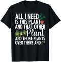 100% Cotton Funny Plant Art For Women Men Gardening Plant Lover Gardener T-Shirt