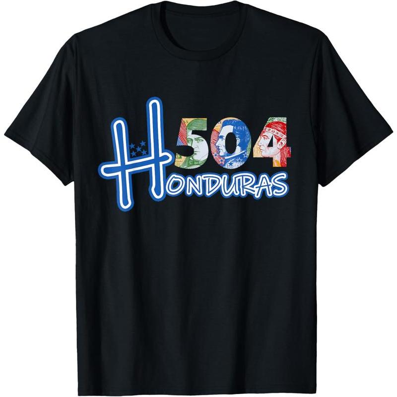 100% Cotton Fashion proud Honduras 504 T-Shirt